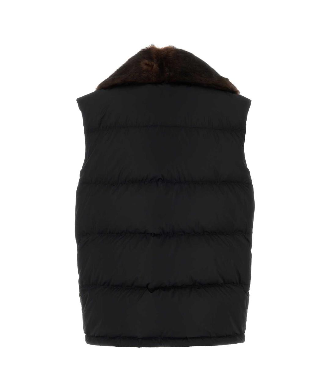 PRADA Черный полиамидовый жилет, фото 2