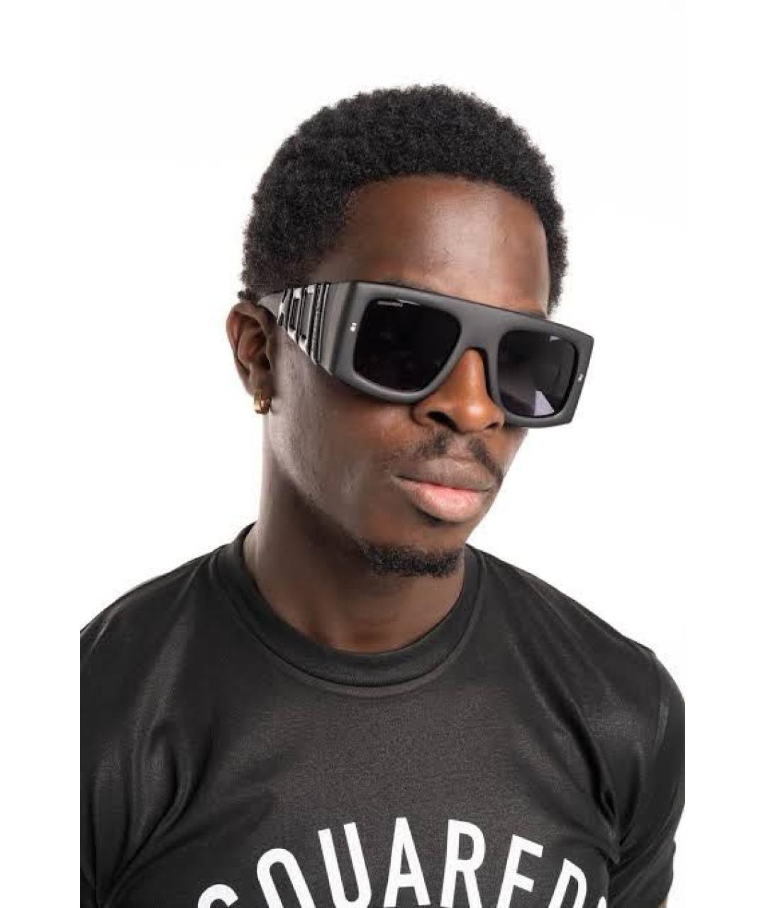 DSQUARED2 Коричневые пластиковые солнцезащитные очки, фото 3