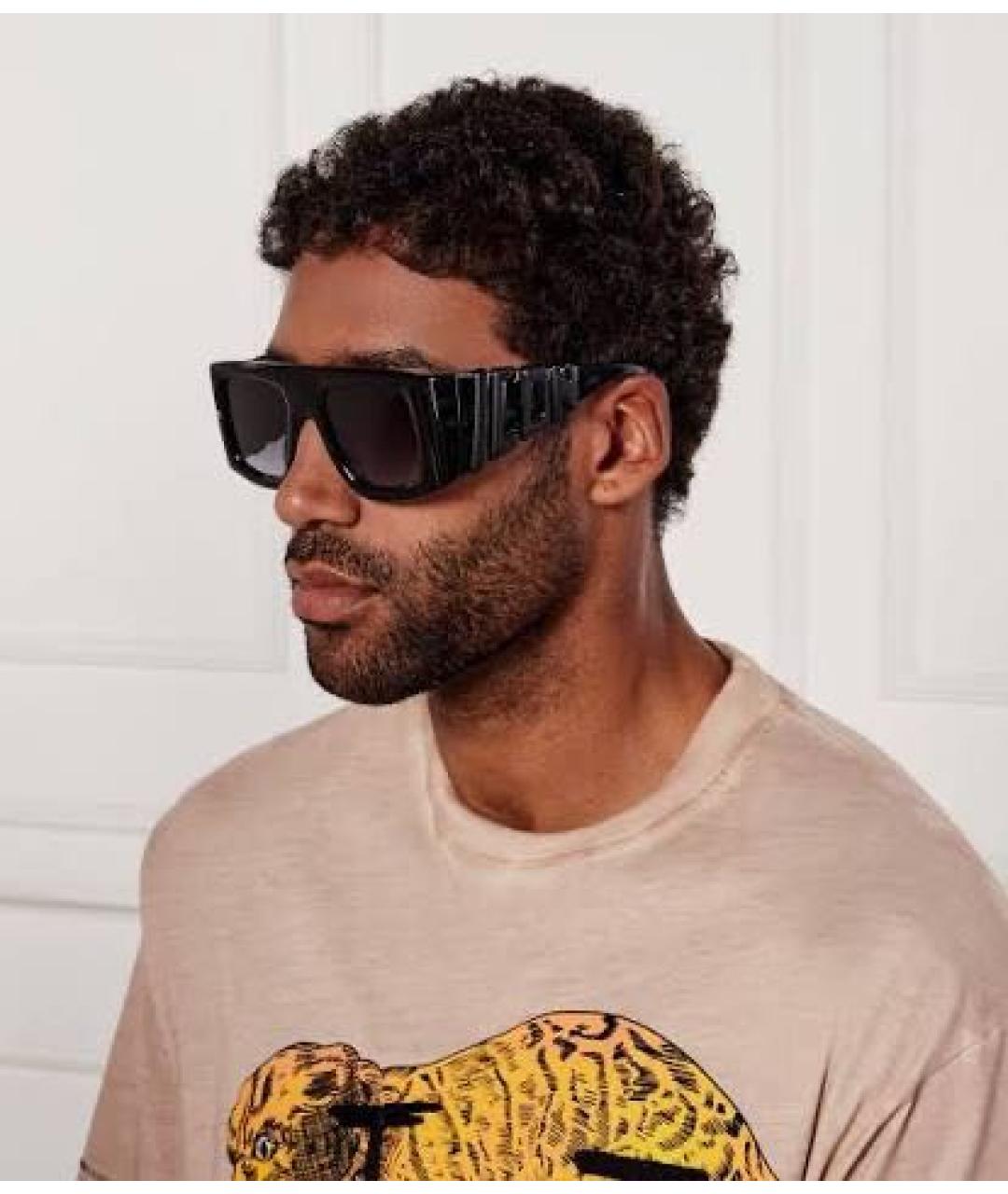 DSQUARED2 Коричневые пластиковые солнцезащитные очки, фото 7