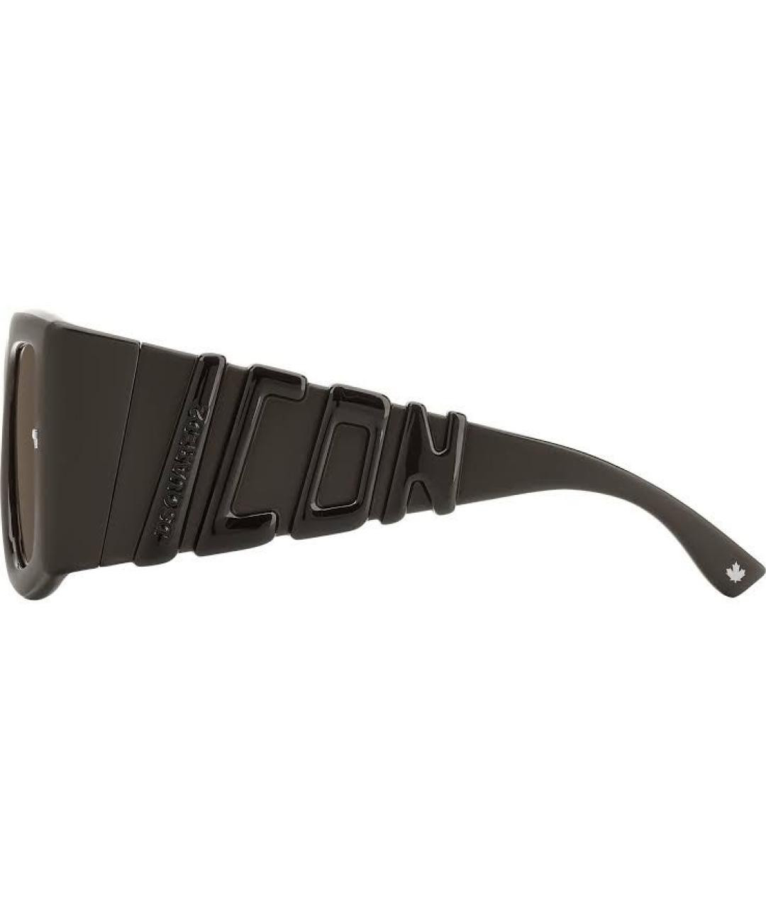 DSQUARED2 Коричневые пластиковые солнцезащитные очки, фото 4