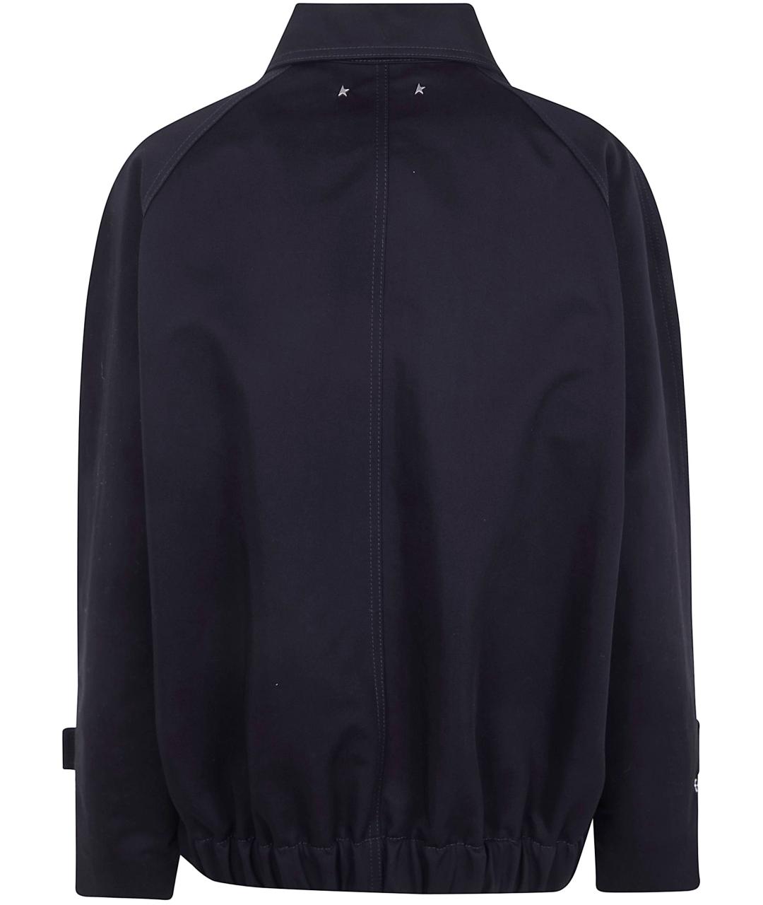 GOLDEN GOOSE DELUXE BRAND Черное хлопковое пальто, фото 2