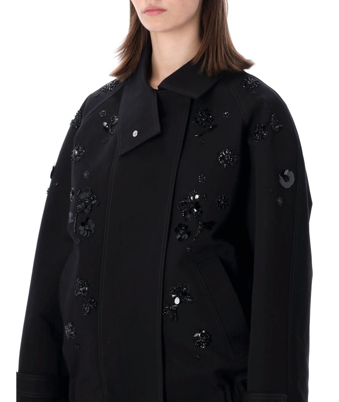 GOLDEN GOOSE DELUXE BRAND Черное хлопковое пальто, фото 5