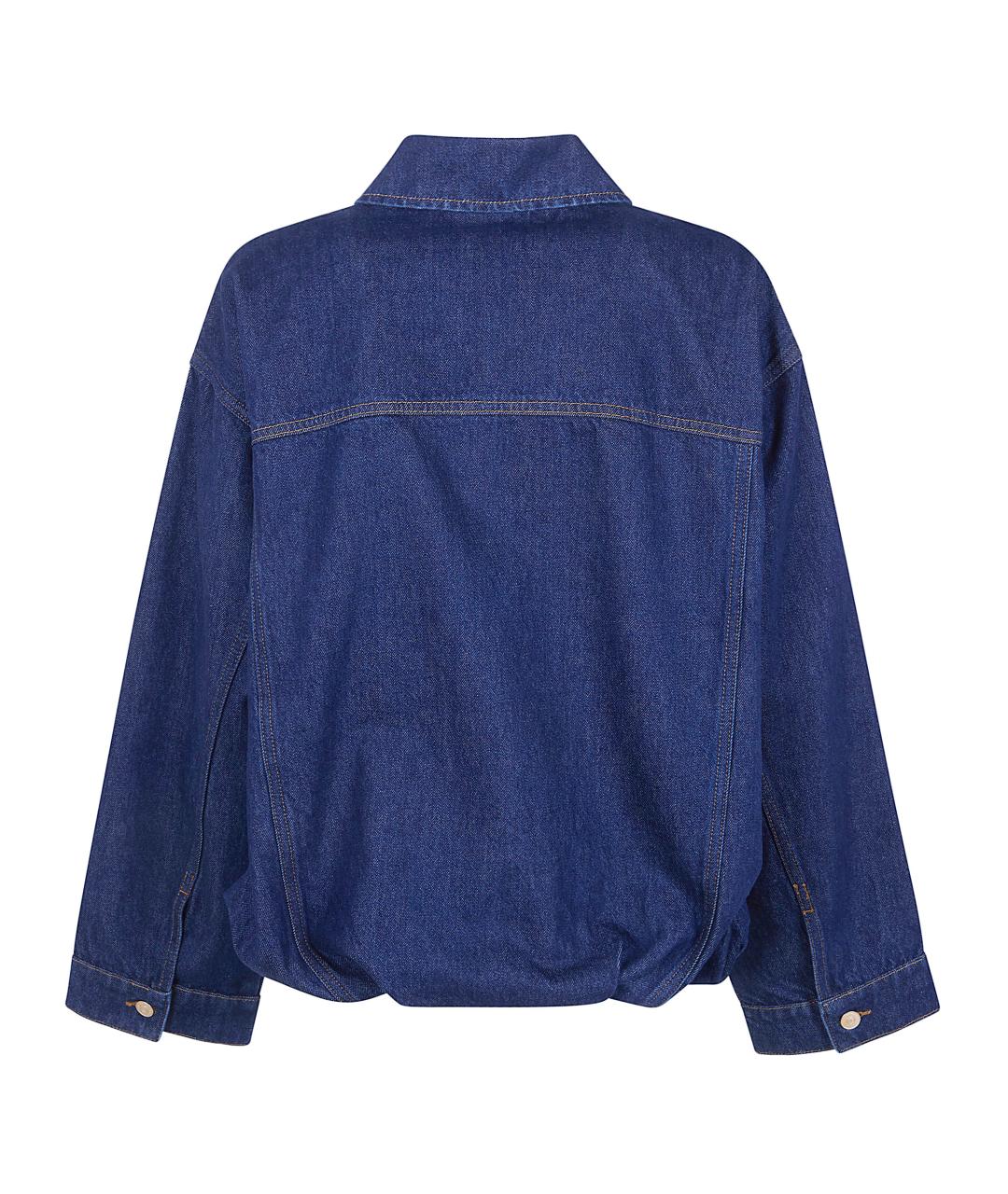 7 FOR ALL MANKIND Синяя хлопковая куртка, фото 2