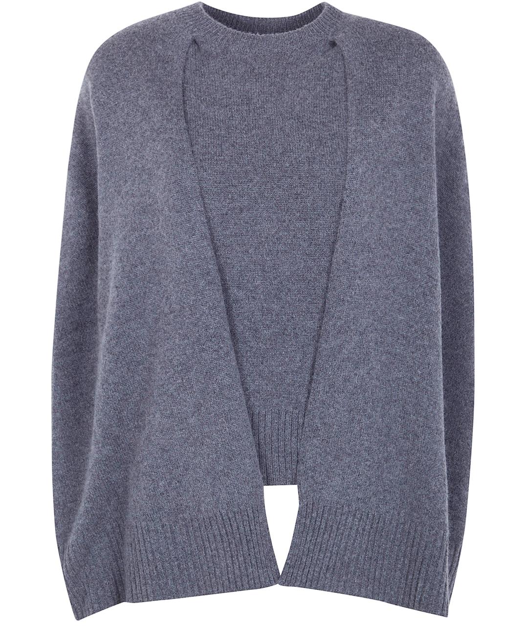 TOTEME Серый кашемировый кардиган, фото 1