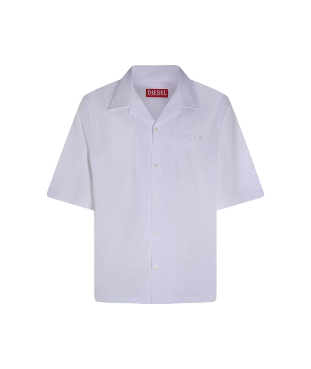 DIESEL Голубая хлопковая кэжуал рубашка, фото 1
