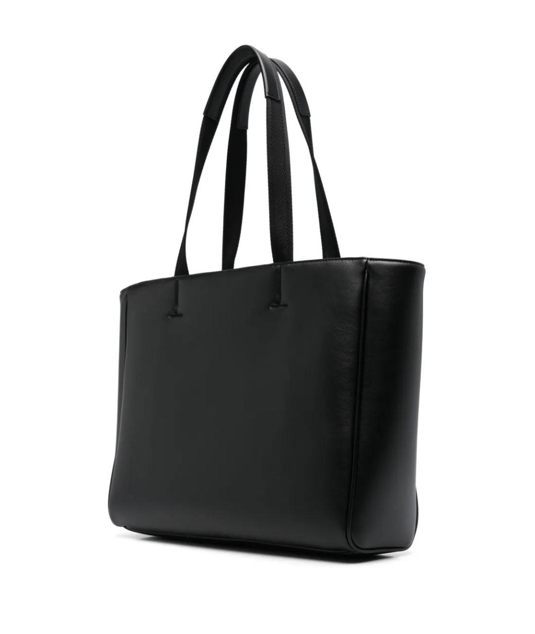 DIESEL Черная сумка тоут из искусственной кожи, фото 3