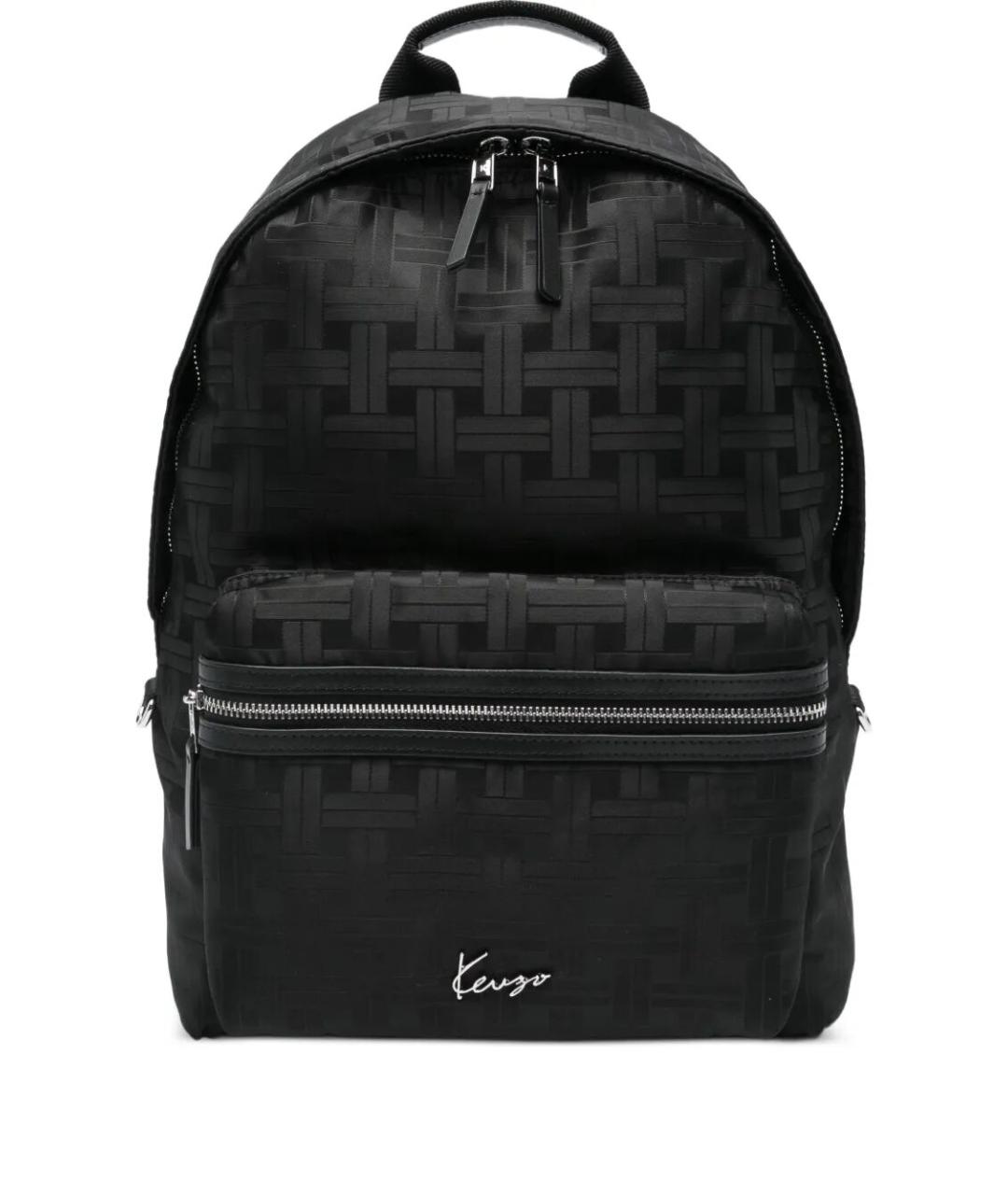 KENZO Черный синтетический рюкзак, фото 1
