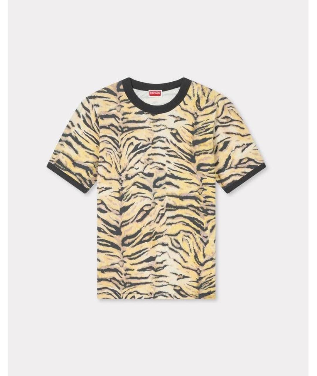 KENZO Мульти хлопковая футболка, фото 5