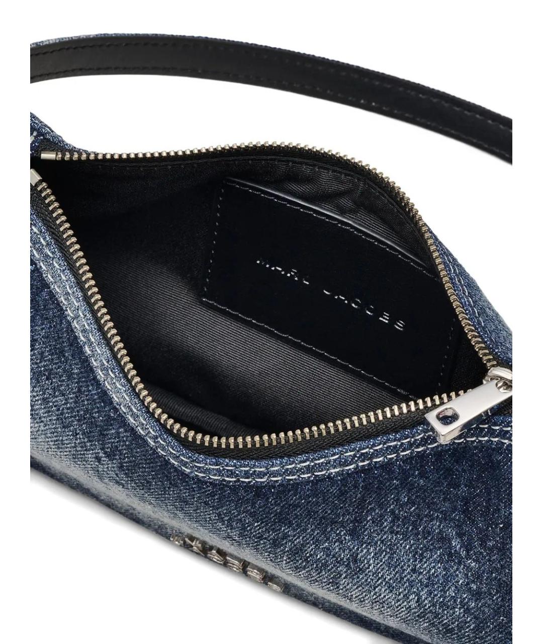 MARC JACOBS Синяя тканевая сумка через плечо, фото 4