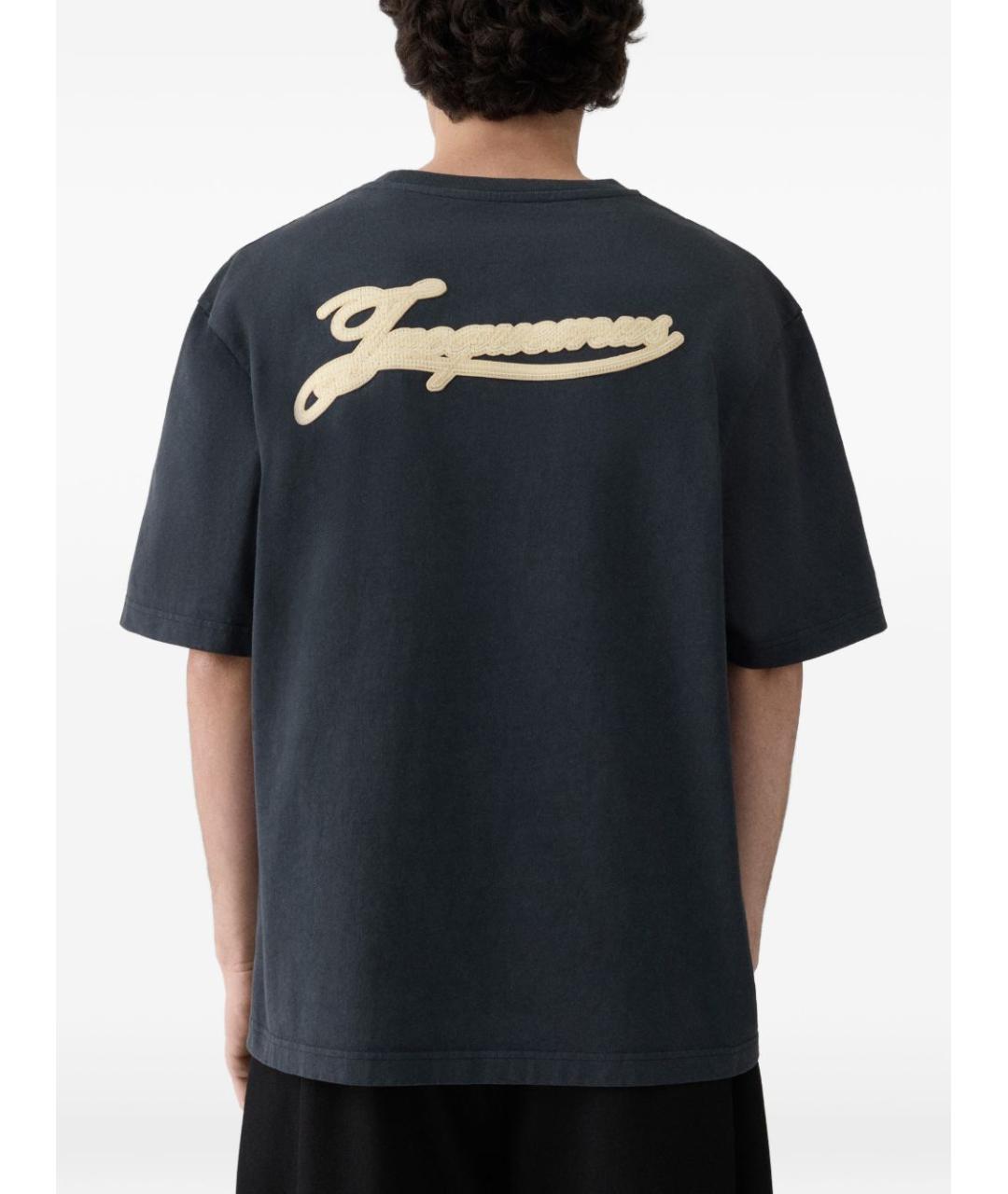 JACQUEMUS Хлопковая футболка, фото 3