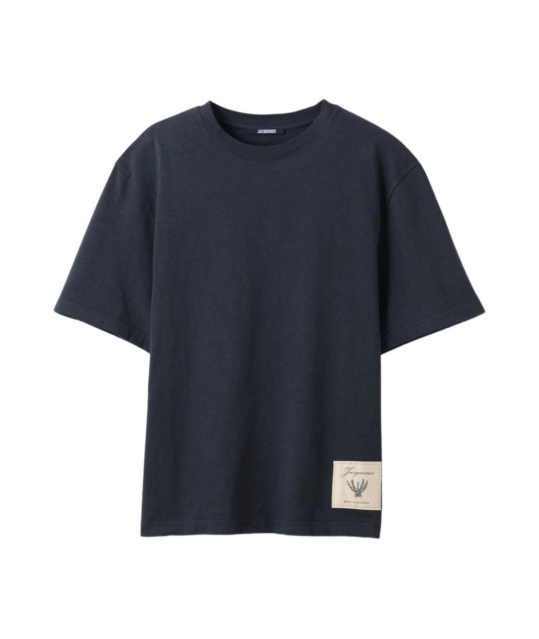 JACQUEMUS Хлопковая футболка, фото 1