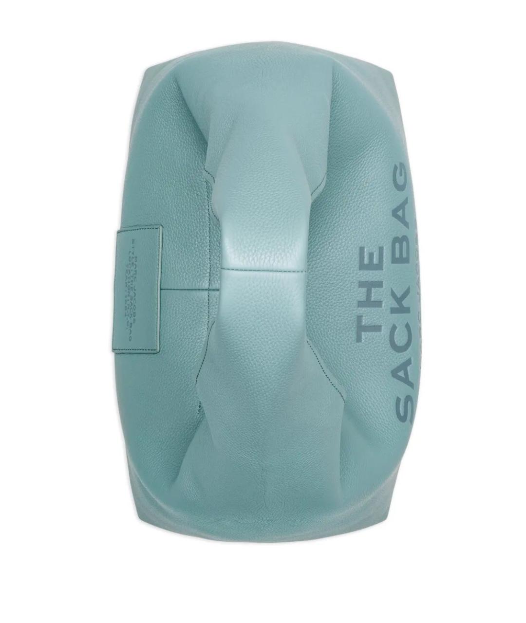 MARC JACOBS Синяя кожаная сумка с короткими ручками, фото 5