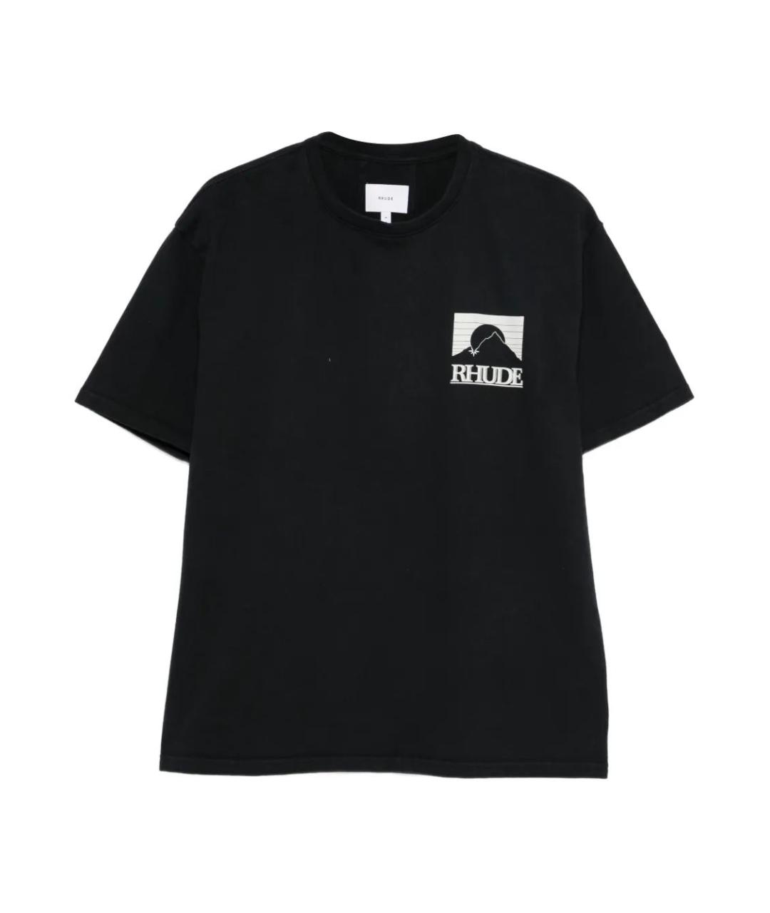 RHUDE Хлопковая футболка, фото 1