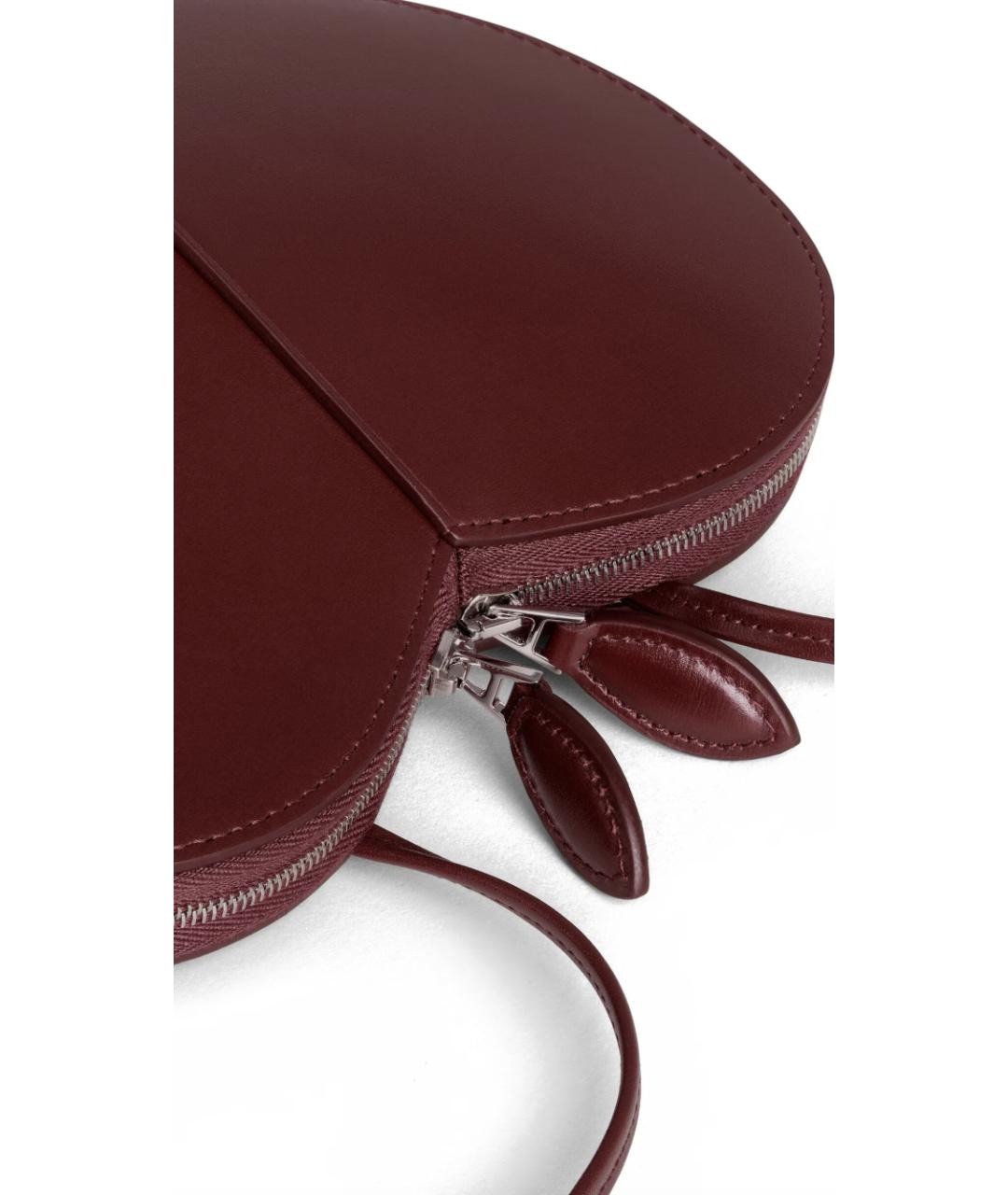 ALAIA Красная кожаная сумка через плечо, фото 2