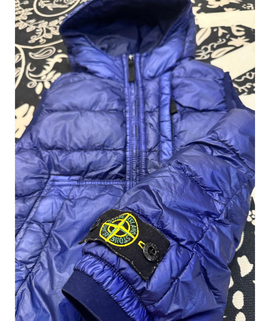 STONE ISLAND Синий жакет / жилет, фото 2