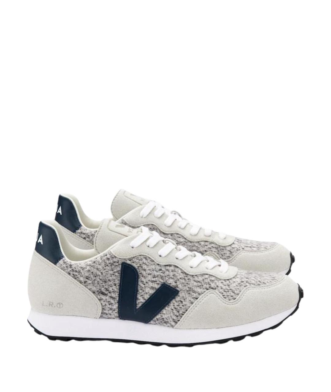 VEJA Серые замшевые кроссовки, фото 1