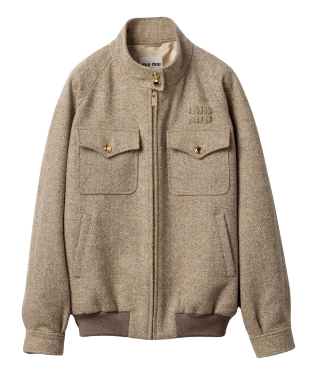 MIU MIU Шерстяная куртка, фото 1