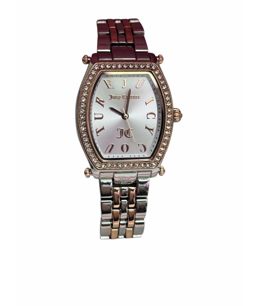 JUICY COUTURE Серебряные металлические часы, фото 1