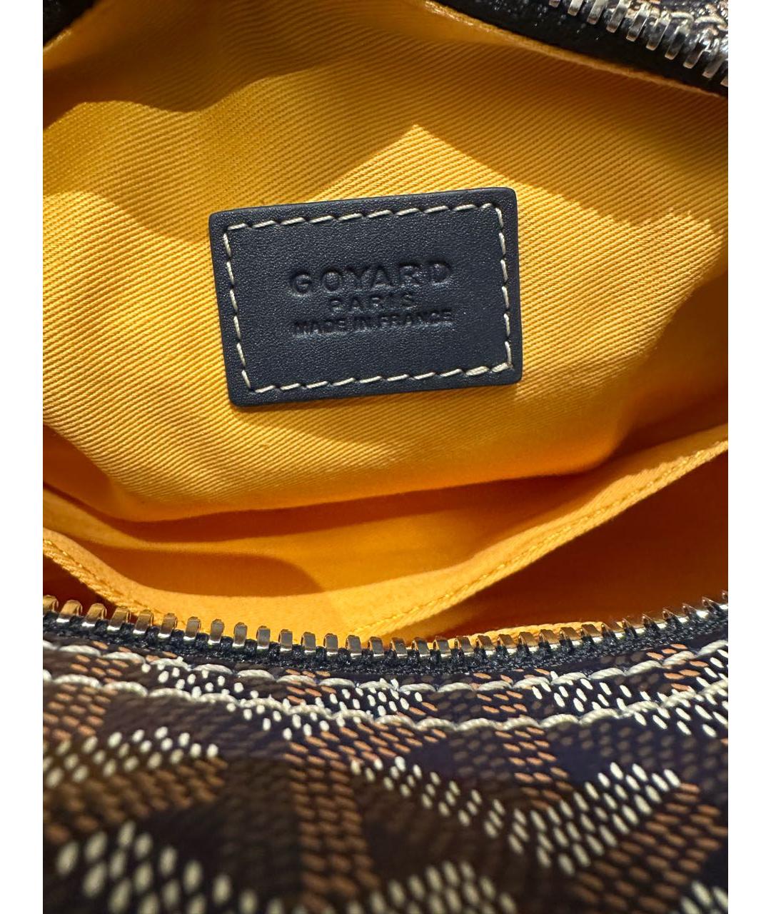 GOYARD Темно-синяя косметичка, фото 4