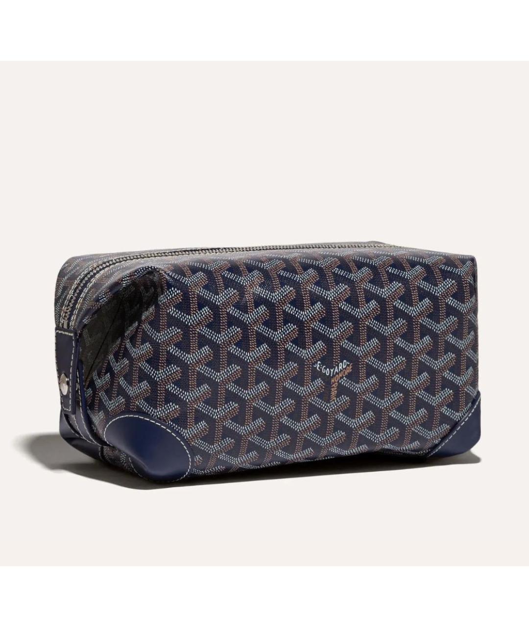 GOYARD Темно-синяя косметичка, фото 5