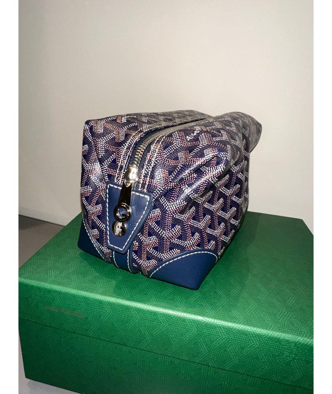 GOYARD Темно-синяя косметичка, фото 2