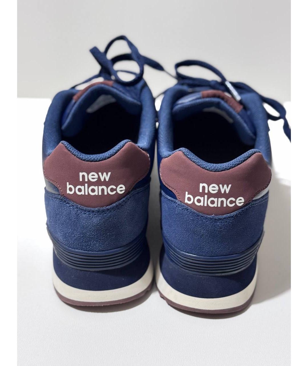 NEW BALANCE Темно-синие низкие кроссовки / кеды, фото 4