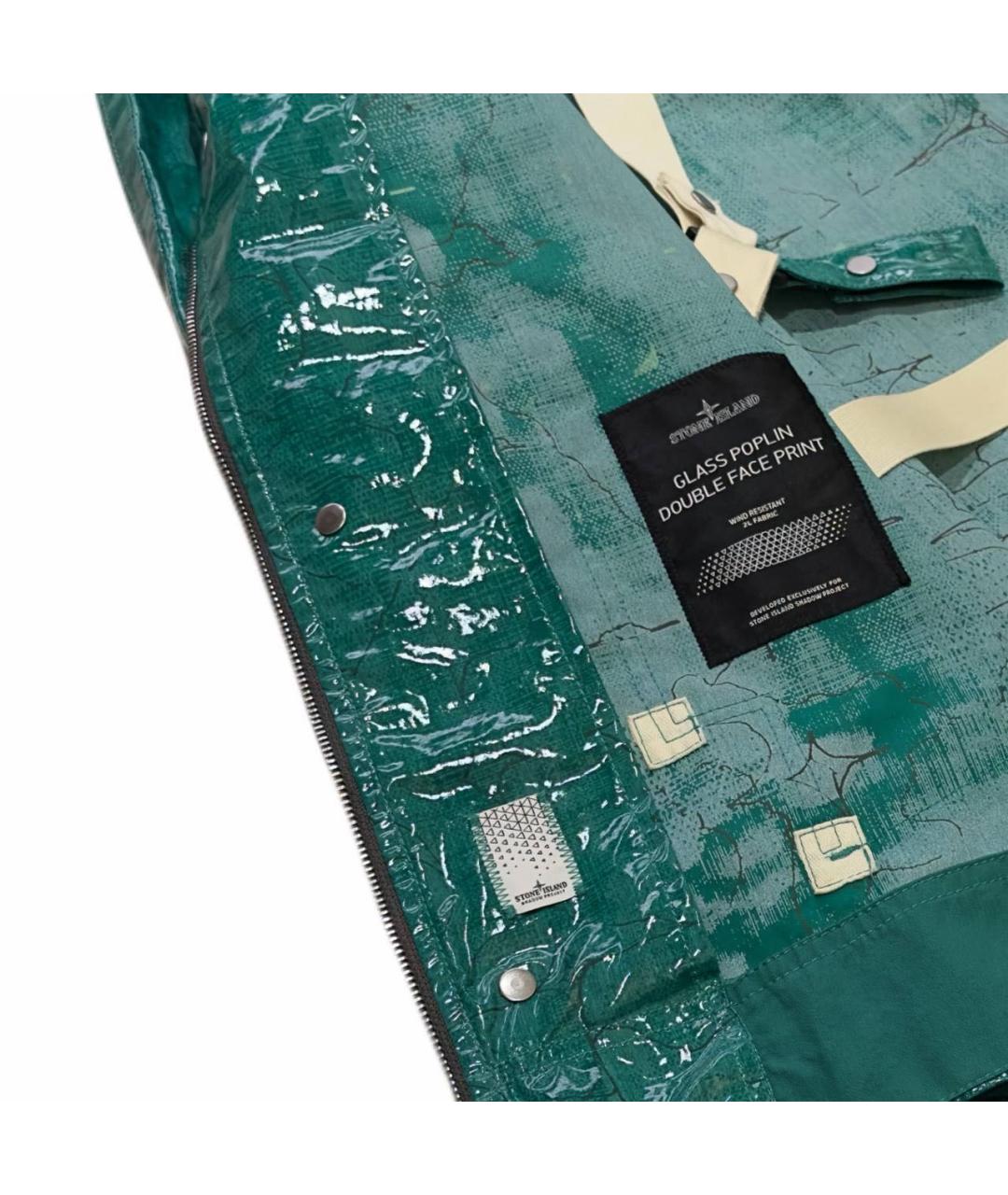 STONE ISLAND SHADOW PROJECT Зеленая куртка, фото 4