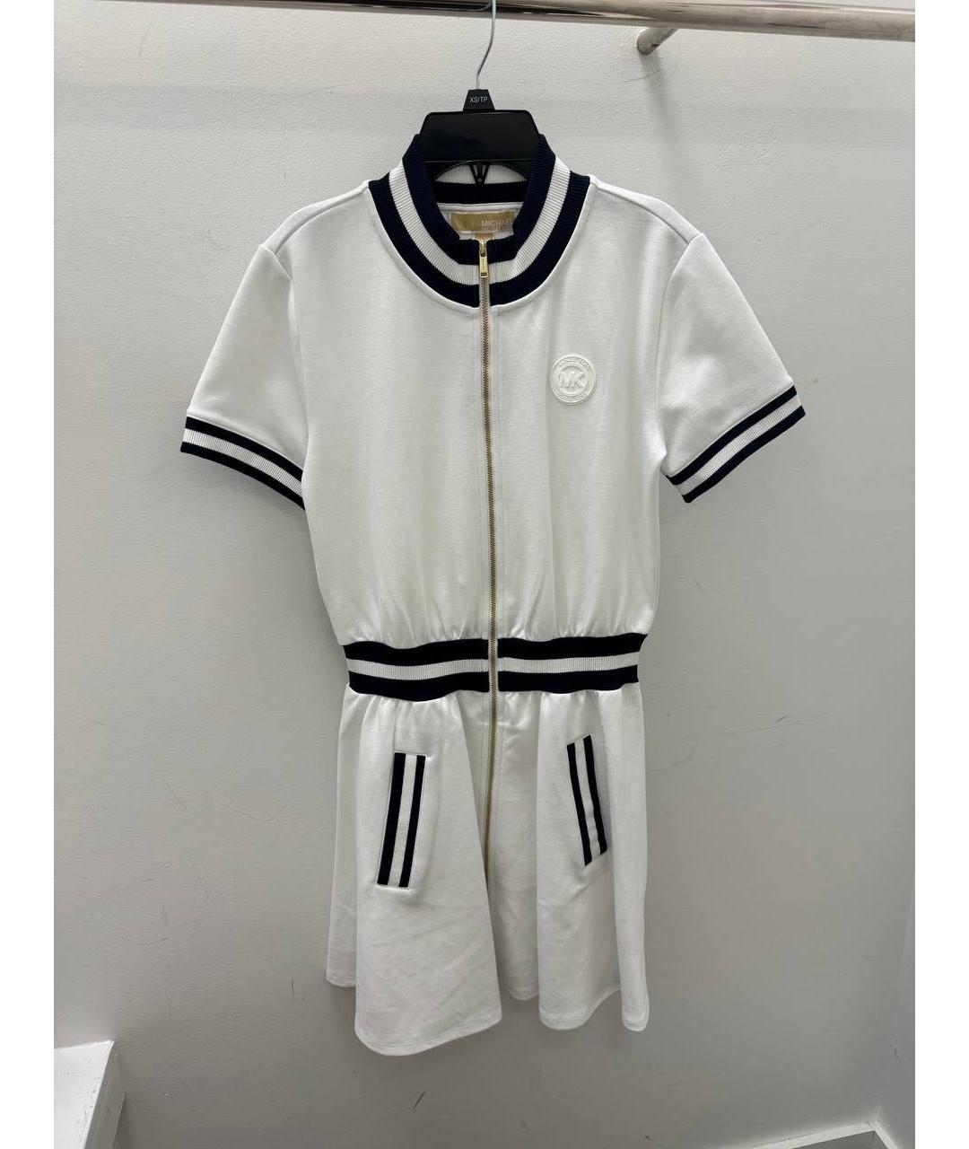 MICHAEL KORS Белое повседневное платье, фото 4
