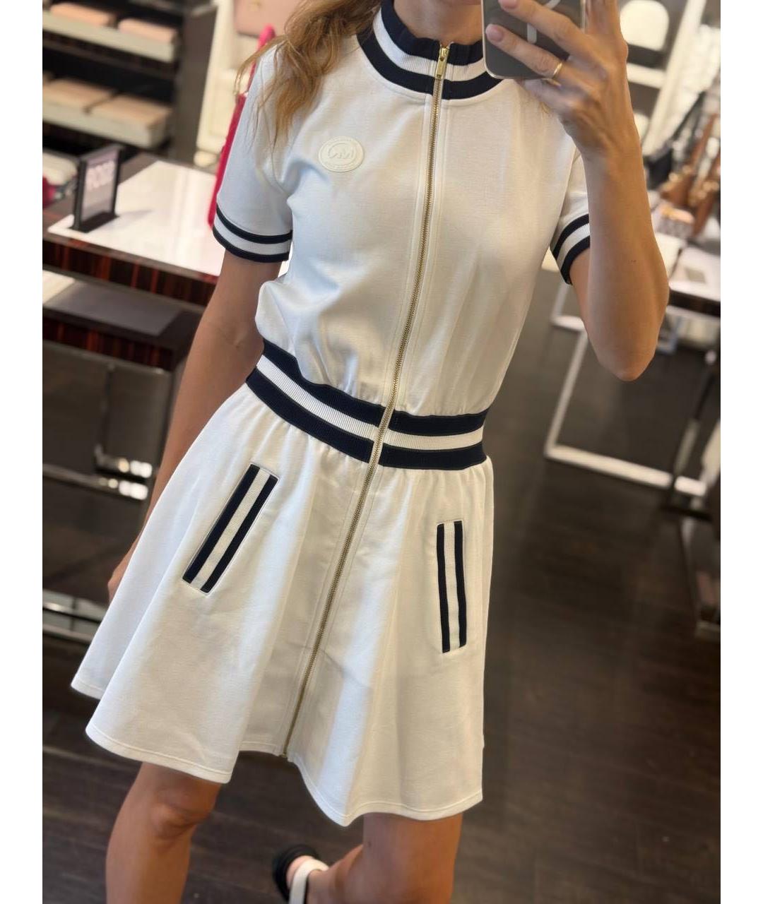 MICHAEL KORS Белое повседневное платье, фото 2