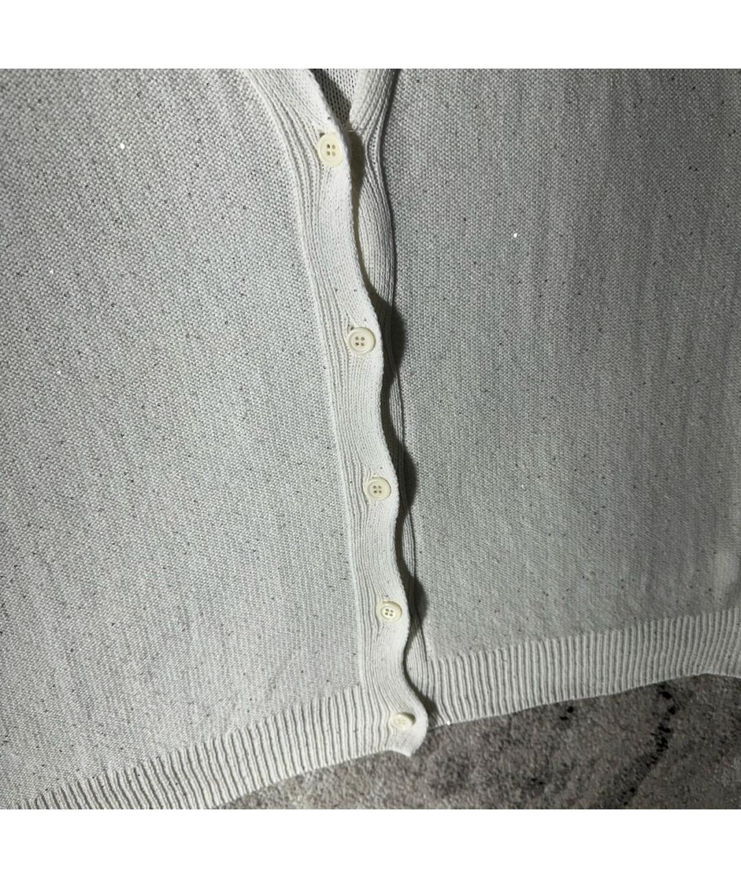 FABIANA FILIPPI Белая жилетка, фото 6