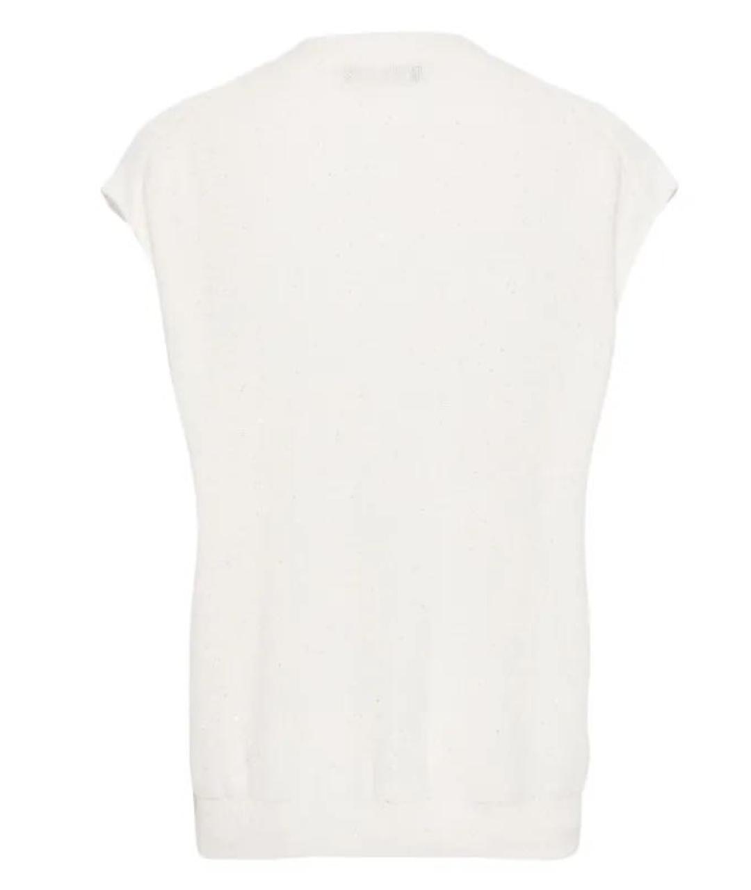 FABIANA FILIPPI Белая жилетка, фото 2