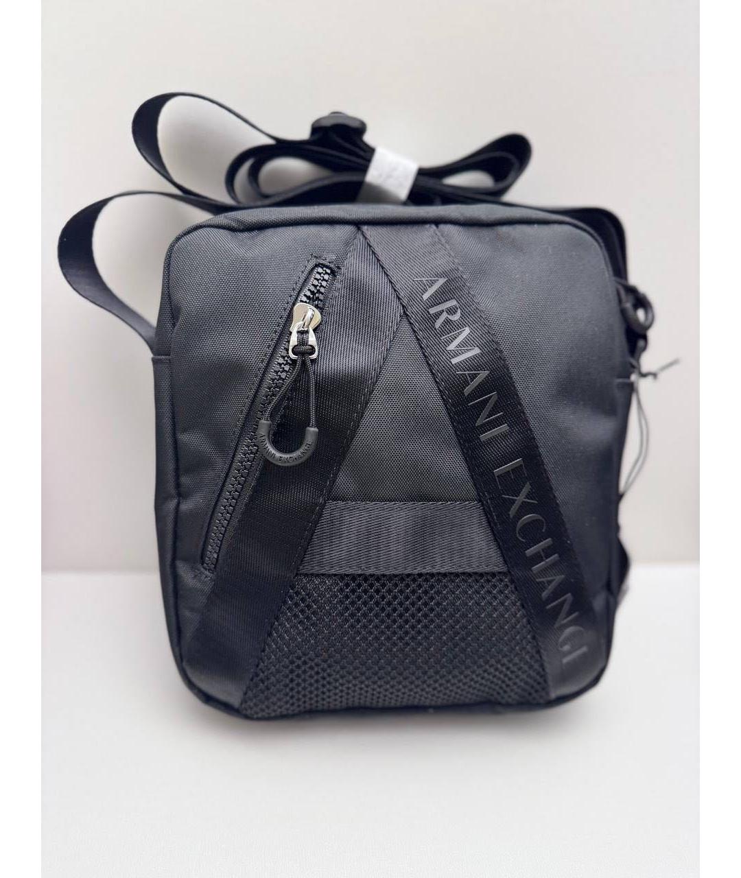 ARMANI EXCHANGE Черная барсетка, фото 2