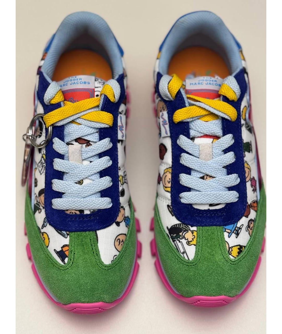 MARC JACOBS Мульти замшевые кроссовки, фото 3