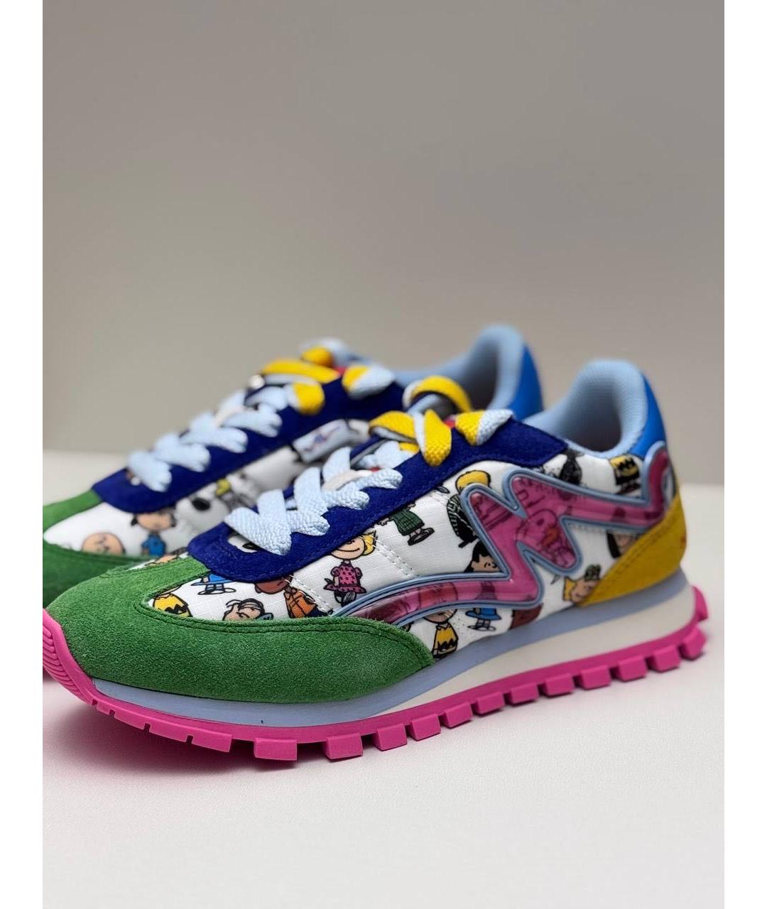 MARC JACOBS Мульти замшевые кроссовки, фото 2