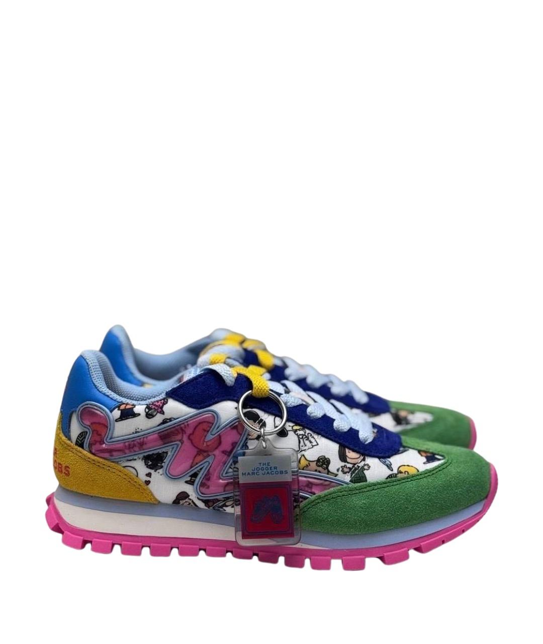 MARC JACOBS Мульти замшевые кроссовки, фото 1