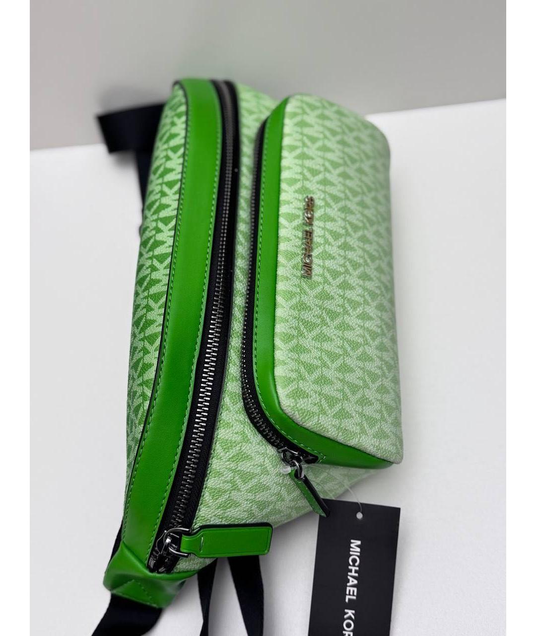 MICHAEL KORS Зеленая поясная сумка, фото 2