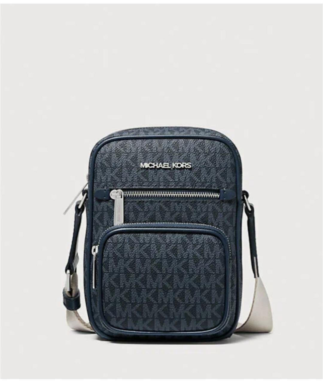 MICHAEL KORS Темно-синяя сумка через плечо, фото 5