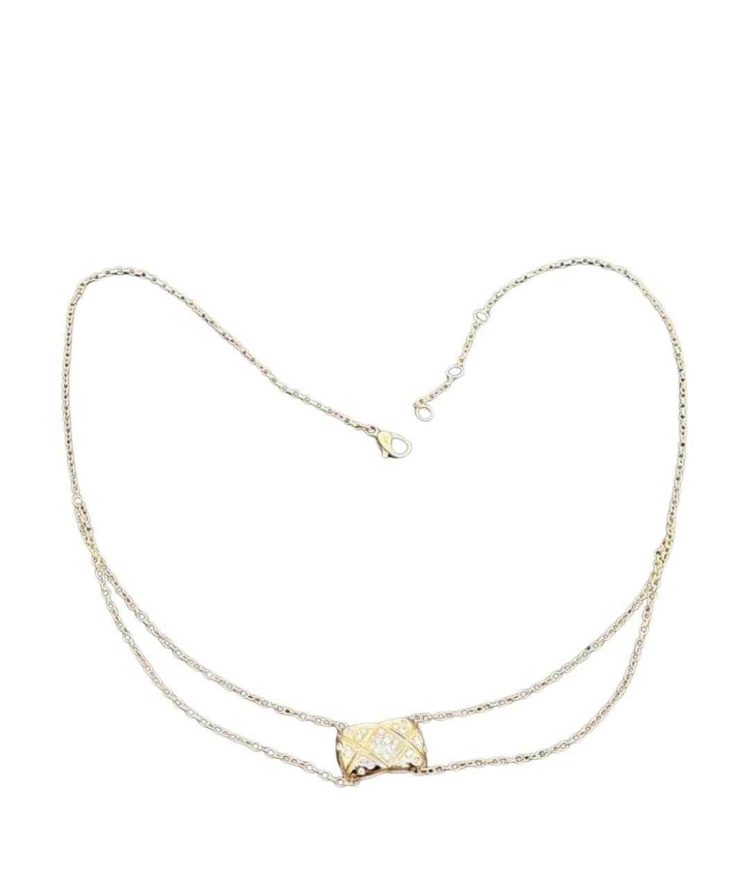 CHANEL Золотое колье из желтого золота, фото 1
