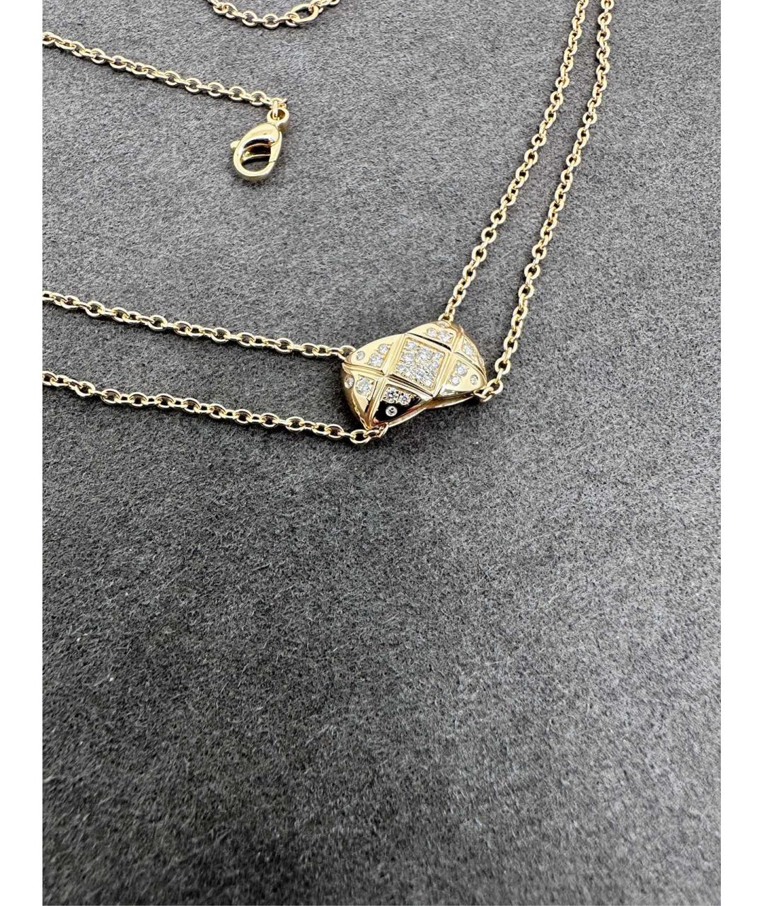 CHANEL Золотое колье из желтого золота, фото 4
