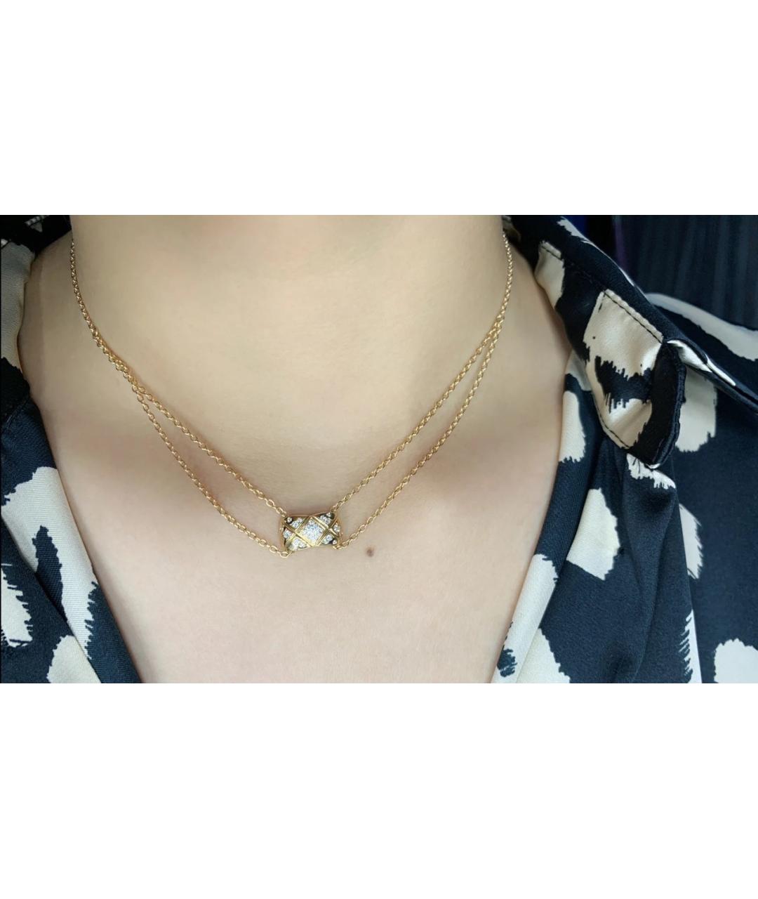 CHANEL Золотое колье из желтого золота, фото 5