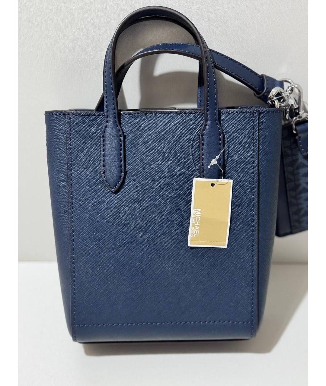 MICHAEL KORS Синяя сумка с короткими ручками, фото 2