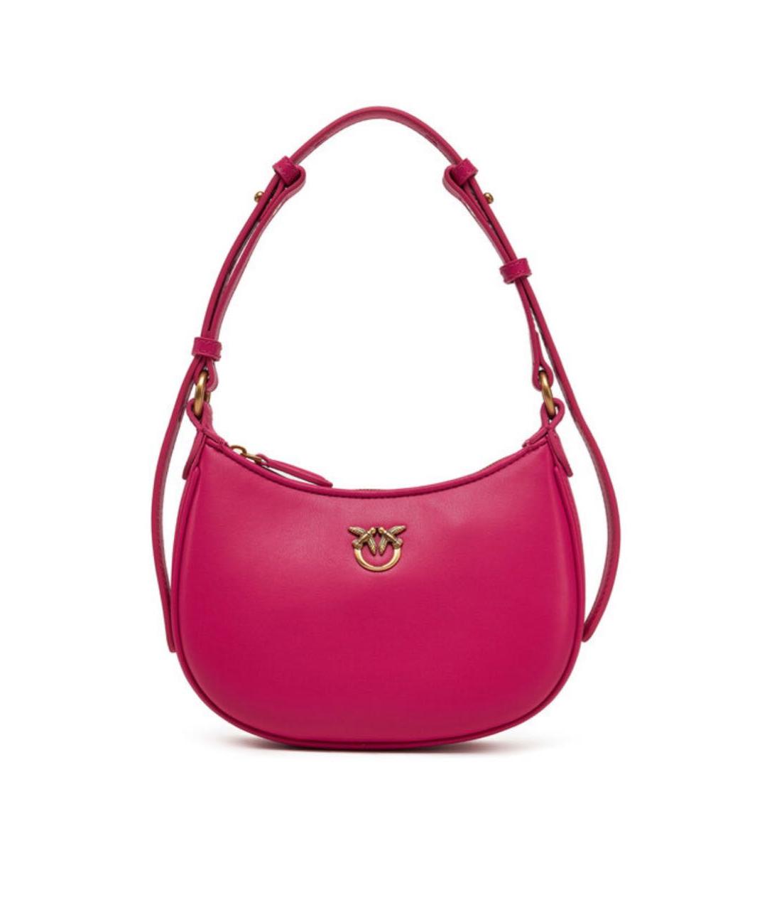 PINKO Розовая сумка через плечо, фото 5