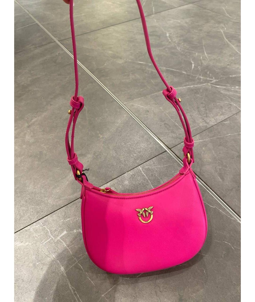 PINKO Розовая сумка через плечо, фото 3