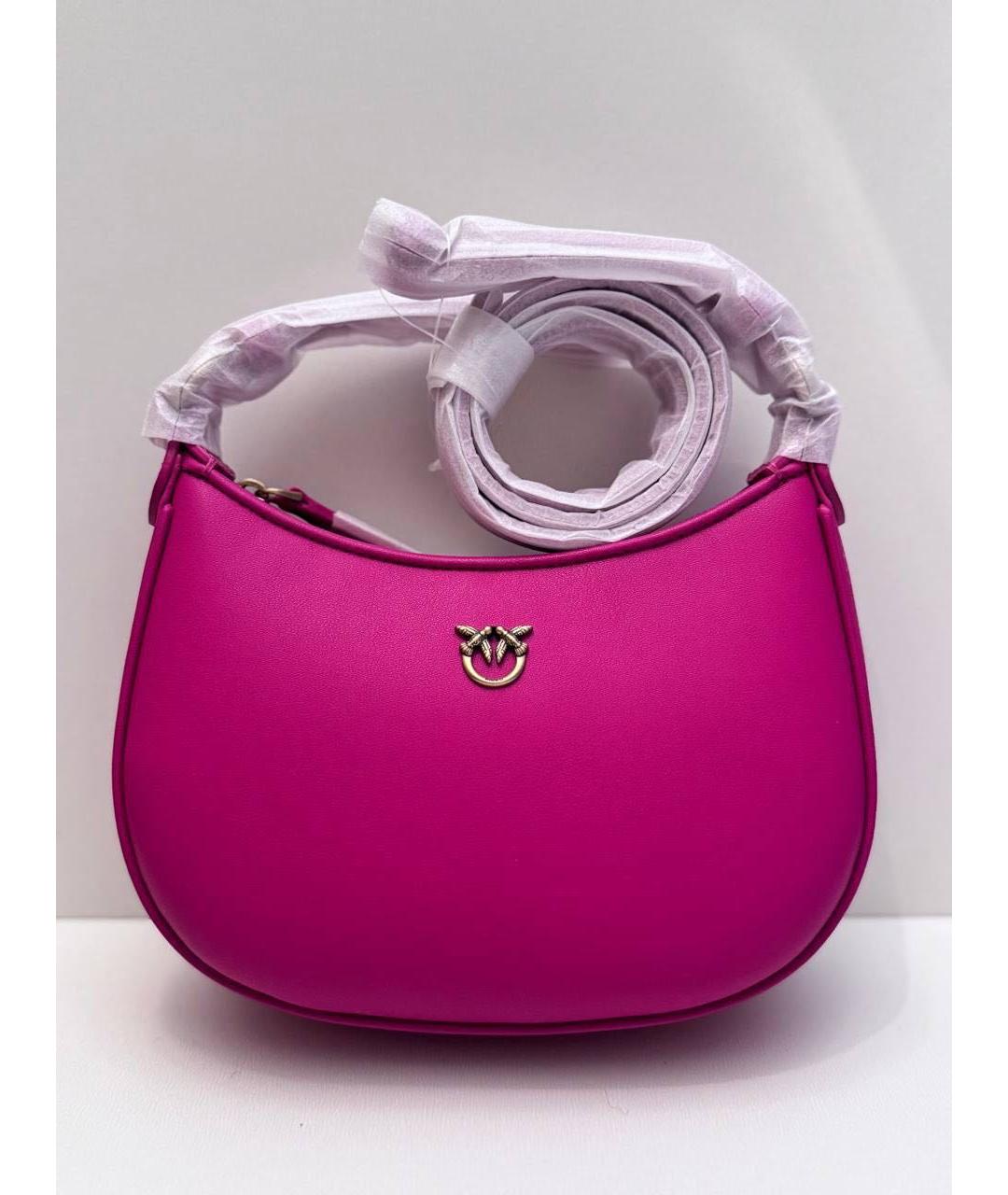 PINKO Розовая сумка через плечо, фото 4