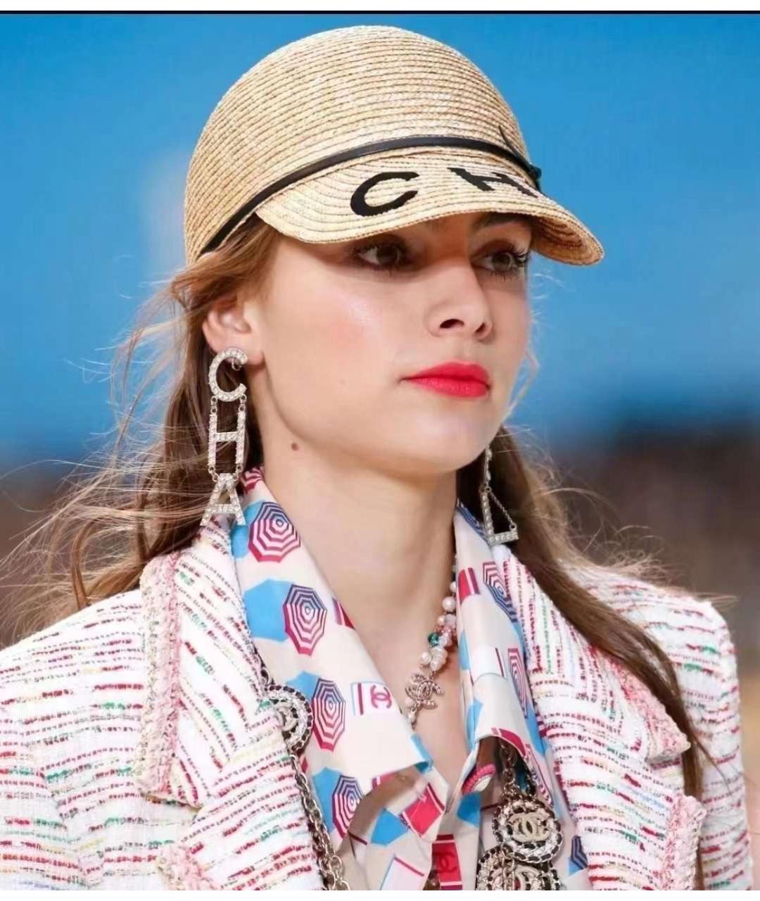 CHANEL Серебряные металлические серьги, фото 4