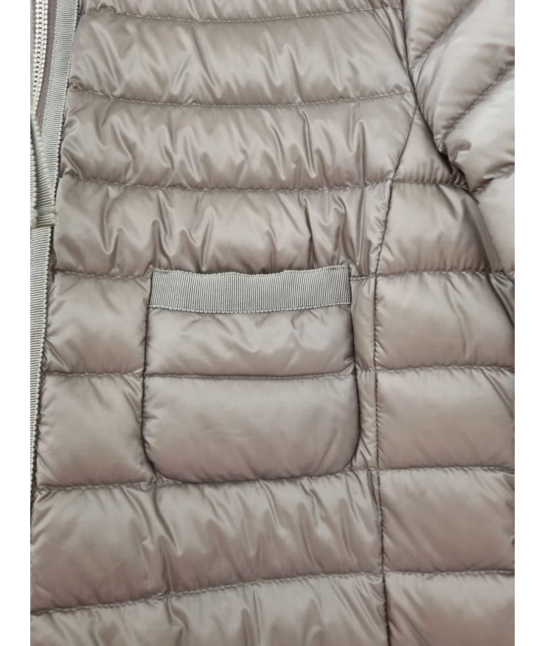 MONCLER Горчичная куртка, фото 8