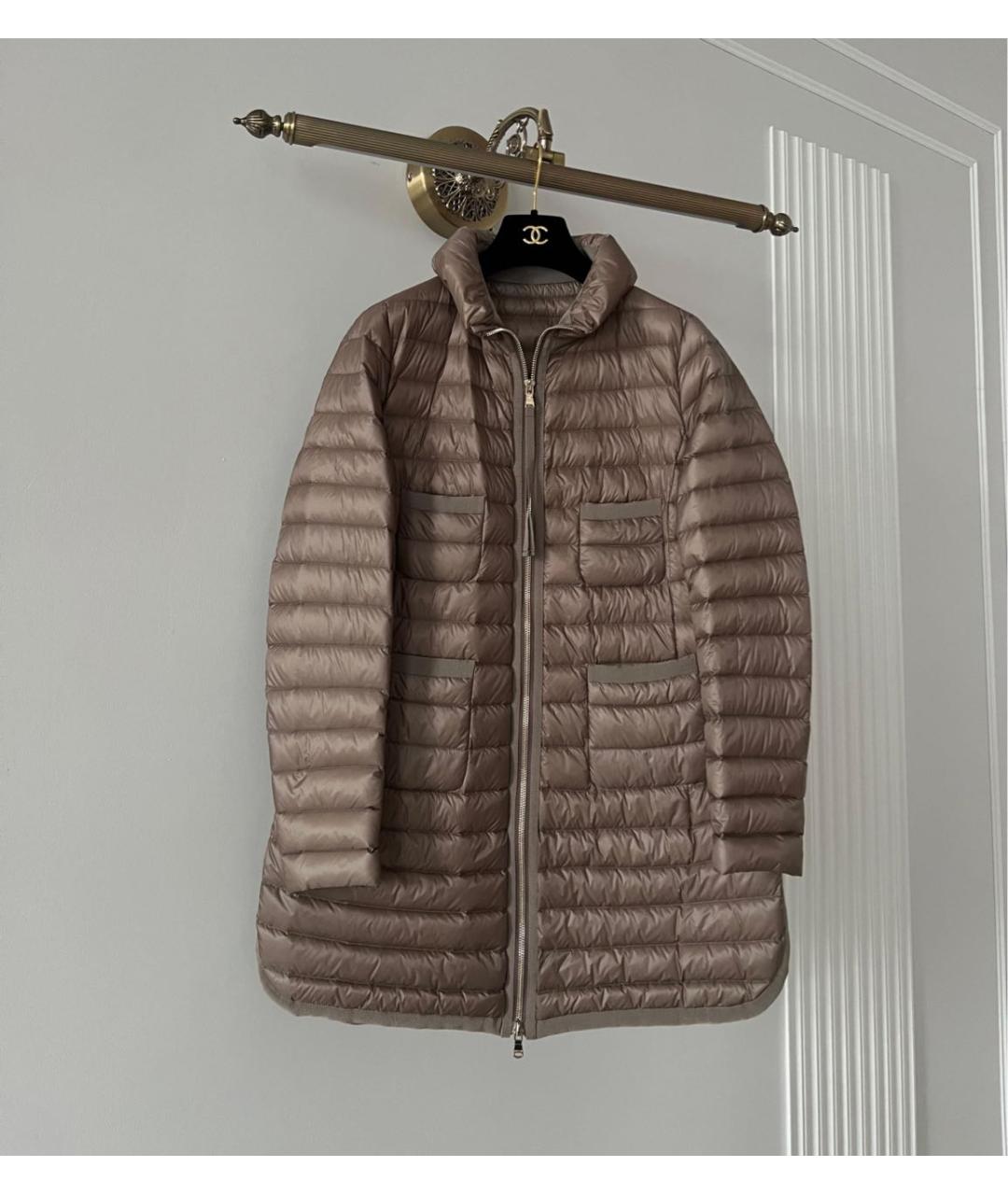 MONCLER Горчичная куртка, фото 9