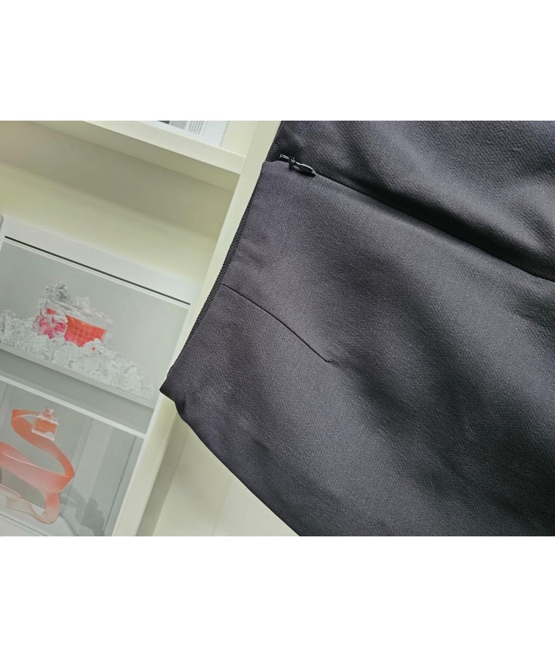 VALENTINO Темно-синяя юбка макси, фото 6