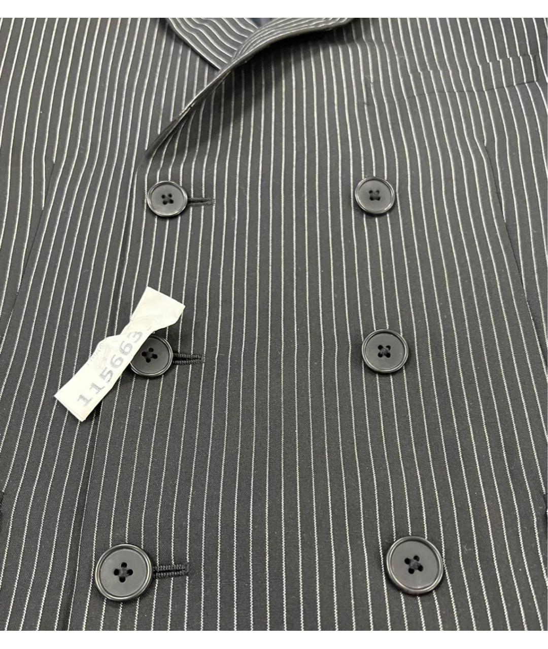 SAINT LAURENT Черный жакет/пиджак, фото 3