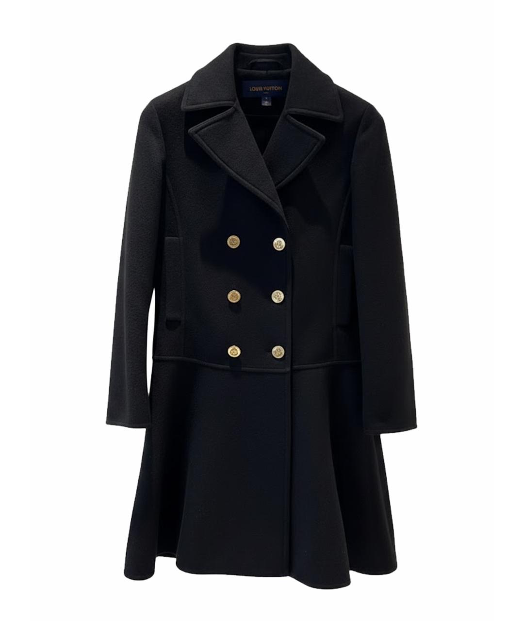 LOUIS VUITTON Черное пальто, фото 1